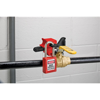 Seal Tight Handle-On Valve Lockouts, Ball Type Equipex