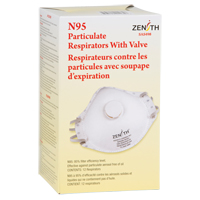 Respirateur contre les particules, N95, Certifi&eacute; NIOSH, Moyen/grand Equipex