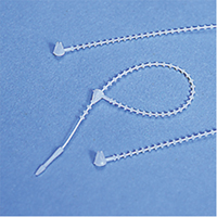 Options de finition pour &eacute;tiquettes - attaches en billes de nylon Equipex