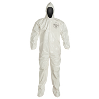 Tychem&reg; 4000 Coveralls, 2X-Large, White Equipex