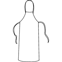 Tablier, Tyvek 400, Blanc, 28" la x 36" lo Equipex