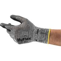Gants Hyflex 11-801, 7/Petit, R&ecirc;vetement Mousse de nitrile, Calibre 15, Enveloppe en Nylon Equipex