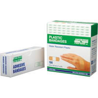 Bandages, Rectangular/Square, 3", Plastic, Sterile Equipex