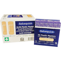 Salvequick&reg; Bandage Dispensing Systems Refills, Rectangular/Square, Plastic, Sterile Equipex