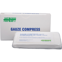 Compresses de gaze, Tampon, 36" lo x 36" la, St&eacute;rile, Dispositif m&eacute;dical Classe 1 Equipex