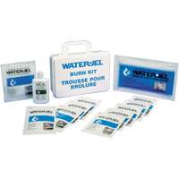 Trousses d'urgence pour brûlures Water Jel, Boîte en plastique de 36 unit&eacute;s, Classe 2 Equipex