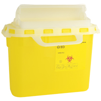 BD Sharps Collectors, 5.1 L  Capacity Equipex
