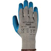 Gants ActivArmr 80-100, 9/Grand, R&ecirc;vetement Latex de caoutchouc, Calibre 10, Enveloppe en Polyester/Coton Equipex