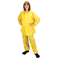 RZ300 Rain Suit, PVC, Small, Yellow Equipex