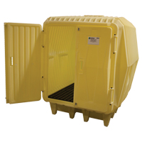 Hazard Hut&reg;, 63.5" L x 68" W x 72.5" H, 4000 lbs. Load Capacity Equipex
