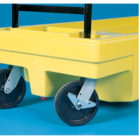 Poly-Spillcart Cart, 66.5" L x 29" W x 43.9" H, 57 US gal. Spill Cap. Equipex