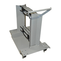 Supports mobiles pour bouteilles, Roues Polyol&eacute;fine, Base de 24" la x 40" lo, 1600 lb Equipex