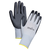 Gants l&eacute;gers enduits et respirants, 11/2T-Grand, R&ecirc;vetement Mousse de nitrile, Calibre 13, Enveloppe en Polyester Equipex
