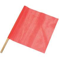Traffic Safety Flags, Mesh, With Handle Equipex