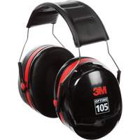 Peltor Optime 105 Series Earmuffs, Headband, 30 NRR dB Equipex