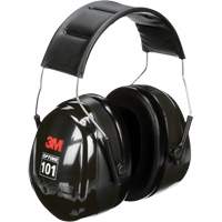 Peltor Optime 101 Series Earmuffs, Headband, 27 NRR dB Equipex
