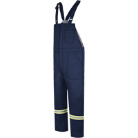 Deluxe Insulated Bib Overalls with Reflective Striping, 3X-Large, Navy Blue Equipex