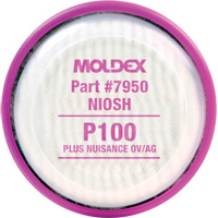 Disque filtre contre les particules, Filtre contre les particules/Filtre contre les particules avec suppresion de vapeurs nuisibles, Filtre N95/Vapeurs organiques/Gaz acides/P100/Filtre P100/Filtre R95 Equipex