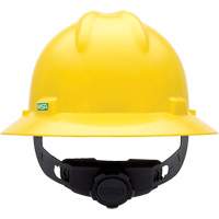 Casques de s&eacute;curit&eacute; &agrave; bordure compl&egrave;te V-Gard, R&eacute;pond aux normes CSA type 1, Suspension Rochet, Non ventil&eacute; Equipex