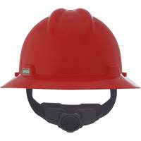 Casques de s&eacute;curit&eacute; &agrave; bordure compl&egrave;te V-Gard, R&eacute;pond aux normes CSA type 1, Suspension Rochet, Non ventil&eacute; Equipex