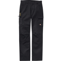 Performance Shop Pants, Canvas/Cotton/Polyester, Black, Size 30, 37 Inseam Equipex
