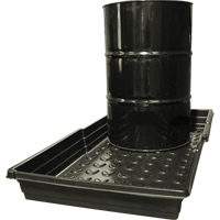Drum Decks, 30.5" L x 57" W x 6" H, 33 US gal. Spill Capacity Equipex