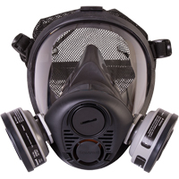North&reg; RU6500 Series Full Facepiece Respirator, Silicone, Small Equipex