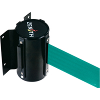 Barri&egrave;re &agrave; fixation murale, Acier, Fixation par vis, 7', Ruban Vert Equipex