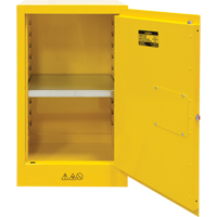 Armoire pour produits inflammables, 12 gal., 1 Porte(s), 23" La x 35" h x 18" p Equipex