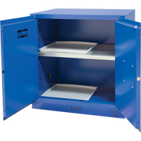 Corrosive Liquids Cabinet, 22 gal., 35" x 35" x 22" Equipex