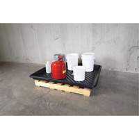 Ultra-Utility Trays&reg;, 36" L x 36" W x 4.75" H, 27 US gal. Spill Capacity Equipex