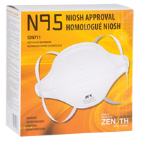 Respirateur contre les particules, N95, Certifi&eacute; NIOSH, Moyen/grand Equipex