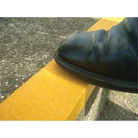 Safestep&reg; Anti-Slip Step Edge, 2.75" W x 59" L, Yellow Equipex