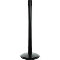 Poteaux receveurs marins, Hauteur de 38", Noir Equipex