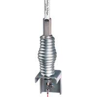 Safety Whip&reg; Flagstaff Mounting Base, Spring Mount Equipex