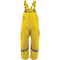 Pantalons &agrave; bavette de mineur Miner 49er, Petit, N&eacute;opr&egrave;ne, Vert lime Equipex