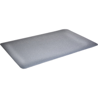 Tapis antimicrobiens WD Foodmaster, Lisse, 3' x 4' x 9/16", Gris, Mousse de vinyle Equipex