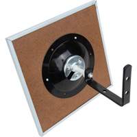 Miroir plat, 18" ha x 30" la, Encadr&eacute; Equipex