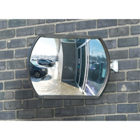 Miroir convexe rectangulaire/rond avec bras t&eacute;lescopique, 12" h x 18" la, Int&eacute;rieur/Ext&eacute;rieur Equipex