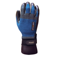 Gants ActivArmr HVAC 97-002, 9/Grand, R&ecirc;vetement Nitrile, Calibre 18, Enveloppe en Nylon Equipex