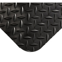 Tapis Smart No 497, Losange, 4' x 10' x 1", Noir, PVC/Ur&eacute;thane Equipex