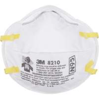 Respirateurs contre les particules 8210, N95, Certifi&eacute; NIOSH Equipex