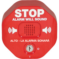 Alarmes de porte Exit Stopper, Mural Equipex