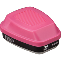 Cartouches pour respirateur s&eacute;rie 6000, Cartouche gaz/vapeur, Vapeurs organiques/P100 Equipex