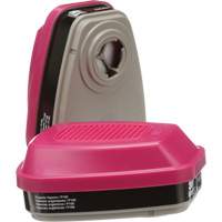 Cartouches pour respirateur s&eacute;rie 6000, Cartouche gaz/vapeur, Vapeurs organiques/P100 Equipex