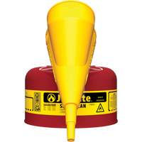 Safety Cans, Type I, Steel, 1 US gal., Red, FM Approved/UL/ULC Listed Equipex