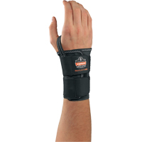 ProFlex&reg; 4010 Double Strap Wrist Support, Elastic, Left Hand, Small Equipex