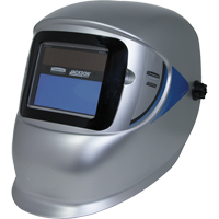 Masque de soudage FAA variable WH40, 3,77" lo x 1,65" la Champ de vision, Teinte 9 - 13, Argent Equipex