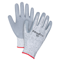 Gants &eacute;lastiques sans coutures r&eacute;sistants &agrave; la coupe, Taille Petit/7, Calibre 13, Rev&ecirc;tement Nitrile, Enveloppe en PEHP, ANSI/ISEA 105 niveau 2/EN 388 niveau 3 Equipex