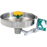 Axion&reg; Eye/Face Wash Station, Wall-Mount Installation, Stainless Steel Bowl Equipex
